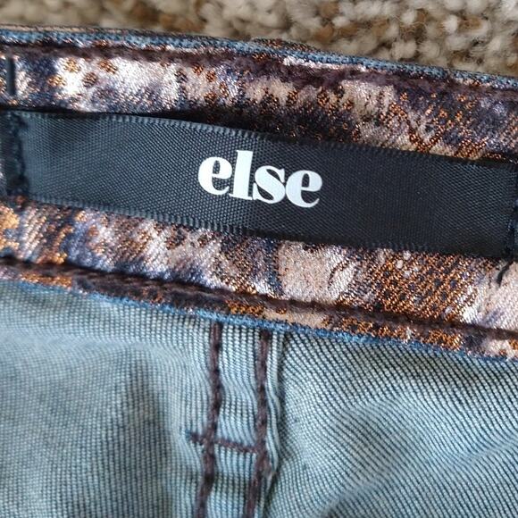 Else Bronze Metallic Skinny jeans size 27 - Picture 9 of 12